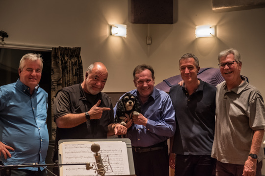 Markus Burger, Peter Erskine, James Linahon, Jan von Klewitz and Bob Magnusson